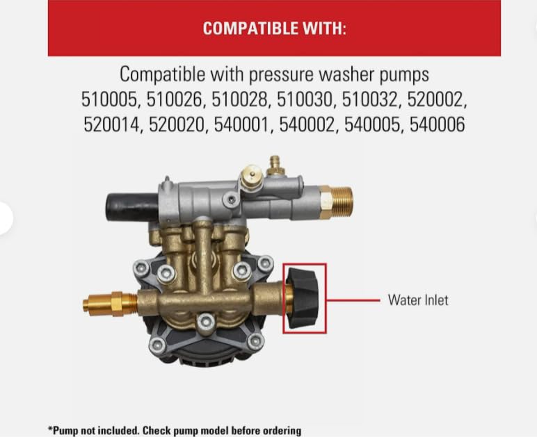 KYHHL Water Inlet Kit - 7112362 Replacement for Simpson OEM