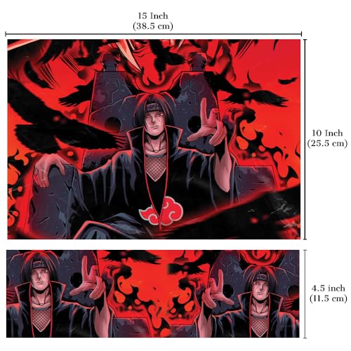 Image of Full Laptop Skin Stickers HD Quality Sticker for Laptops Upto 15.6 inch (Dustproof|Waterproof|Scratchproof|Reusable) - BE Itachi Kingdom FL