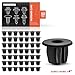 A-Premium 50 PCS Nylon Front Bumper Apron Nut Car Retainer Fastener Push Pin Clips Compatible with Nissan Rogue Sentra Versa Pathfinder Maxima Titan 370Z Cube 200SX Infiniti Q50 Q60 Q70 - for 8 x 8mm