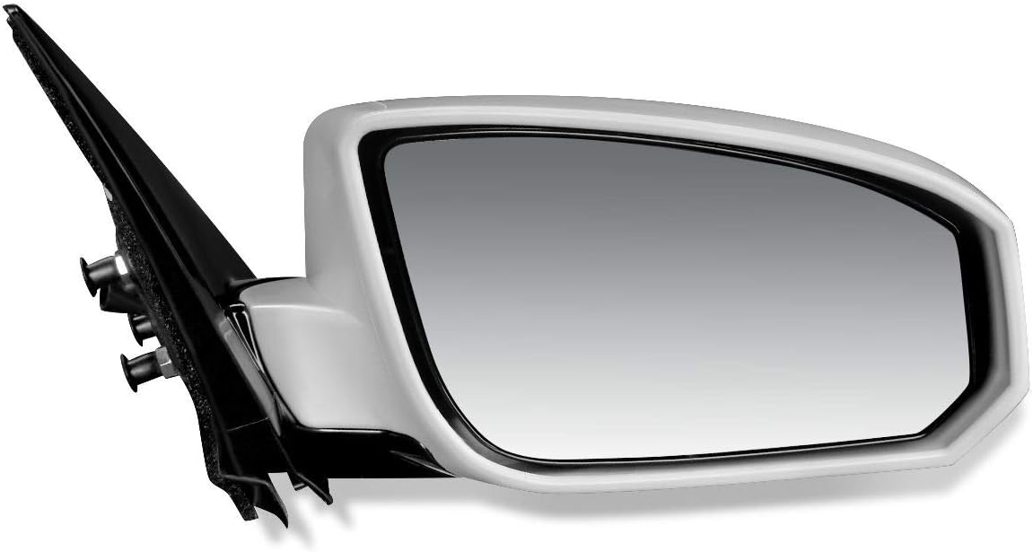 DNA Motoring OEM-MR-NI1320161 Factory Style Powered+Heated Left Side Door Mirror Compatible with 04-08 Nissan Maxima