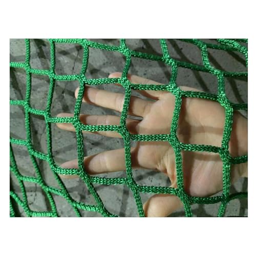 Generico Rete di Sicurezza per Bambini e Animali Domestici - Rete da Arrampicata in Poliestere Senza Nodi 2MX8M (6,6X26,2FT), Rete in Corda per balconi Esterni da 4,5 cm/6 mm per Parco Giochi e giard