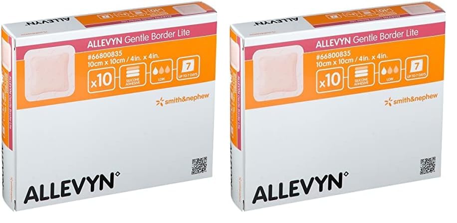 ALLEVYN 10X10CM GE BO L GHA (Packung mit 2)