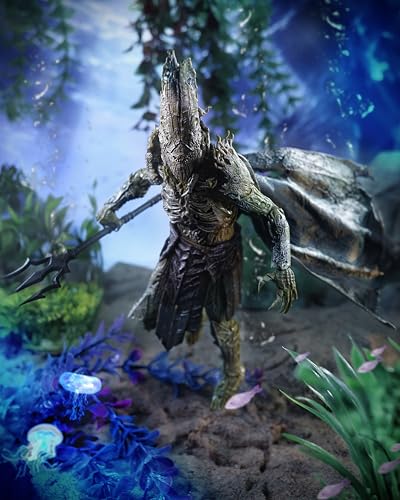 McFarlane Toys DC Multiverse King Kordax 7-Inch Action Figure - Incredibly Detailed Brute Conqueror with Ultra Articulation, Trident, and Collectible Art Card