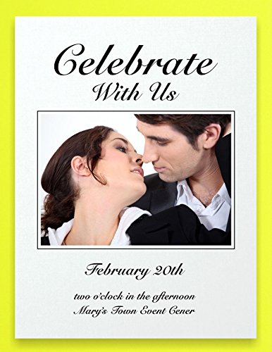 25 Bright Neon Yellow Fluorescent Color Cardstock - 11" X 17" (11X17 Inches) Tabloid|Ledger|Booklet Size - 65# Lb/Pound Light Card Weight Cover Paper - Quality Printable Smooth Surface Sheets #TOP1