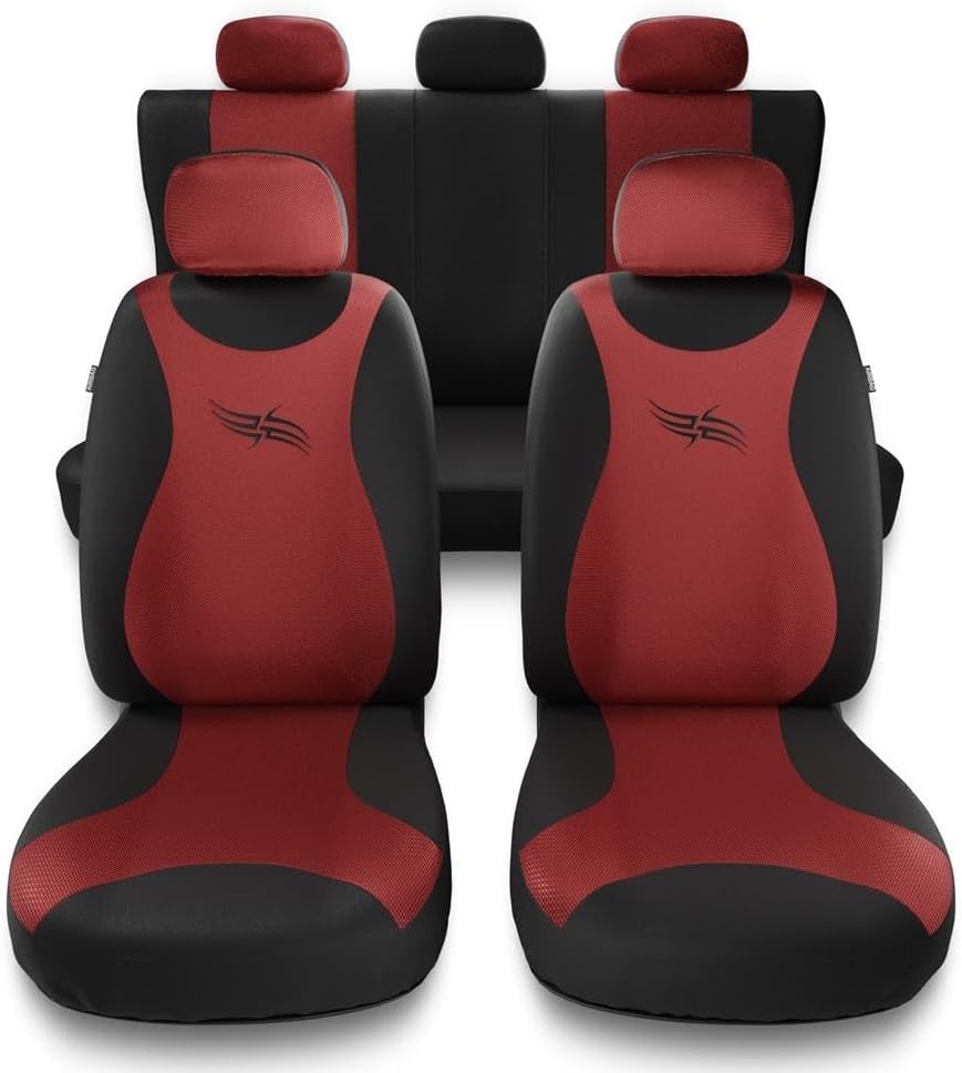 Mossa Housses De Siège Avant Adaptées Pour Peugeot 206