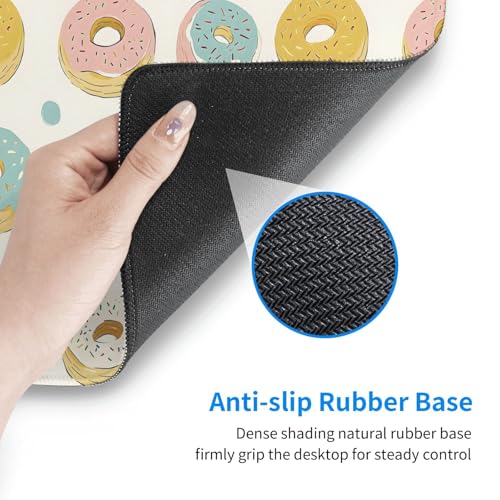 Tapis de souris de jeu donuts grand format pour protéger votre grand bureau