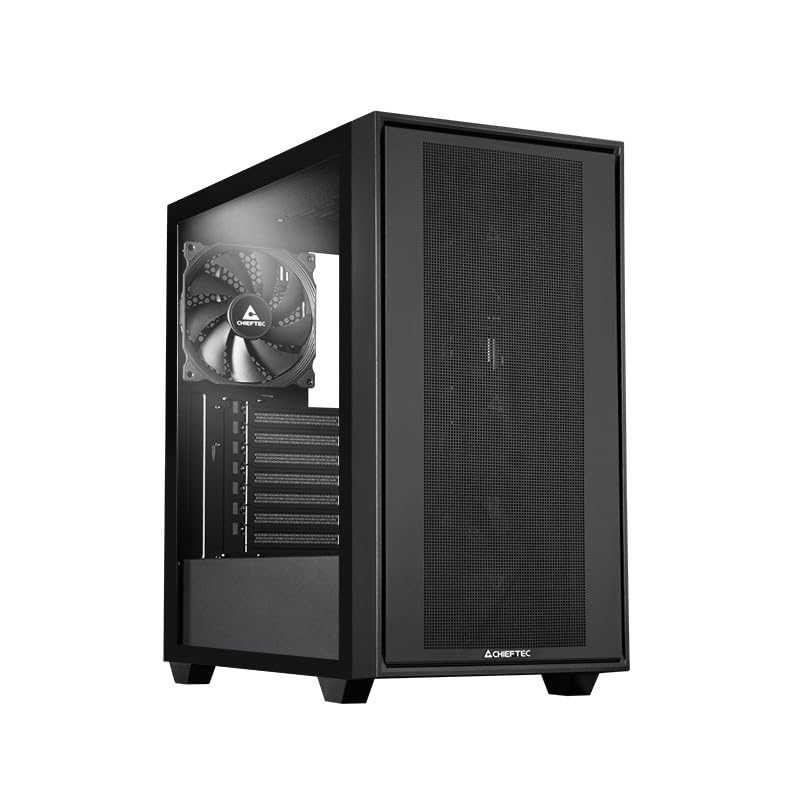 Gabinete Chieftec Night Hunter GS-03B-BLK-OP Negro Full Tower Compatible con Extended ATX miniatura 1