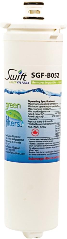 SWIFT GREEN FILTERS SGF-BO52 Water Filter (Replacement for Bosch(R) 640565, AP3961137, B20CS5, CS-452, CS52 & EVOLFLTION 10/500/800 Series) Home, garden & living