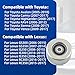 Drive Belt Tensioner Pulley Kit Fit For Toyota Camry Avalon Highlander RAV4 Venza Sienna For Lexus IS250 IS300 IS350 GS300 GS350 RC300 RC350#16620-31031 16620-31040