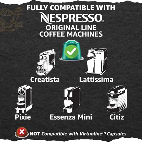 Image of Cellini Caffe Decaffeinato Aluminum Nespresso Pods, 30 Count, Medium Roast Coffee Capsules, 100% Nespresso Original Machine Compatible