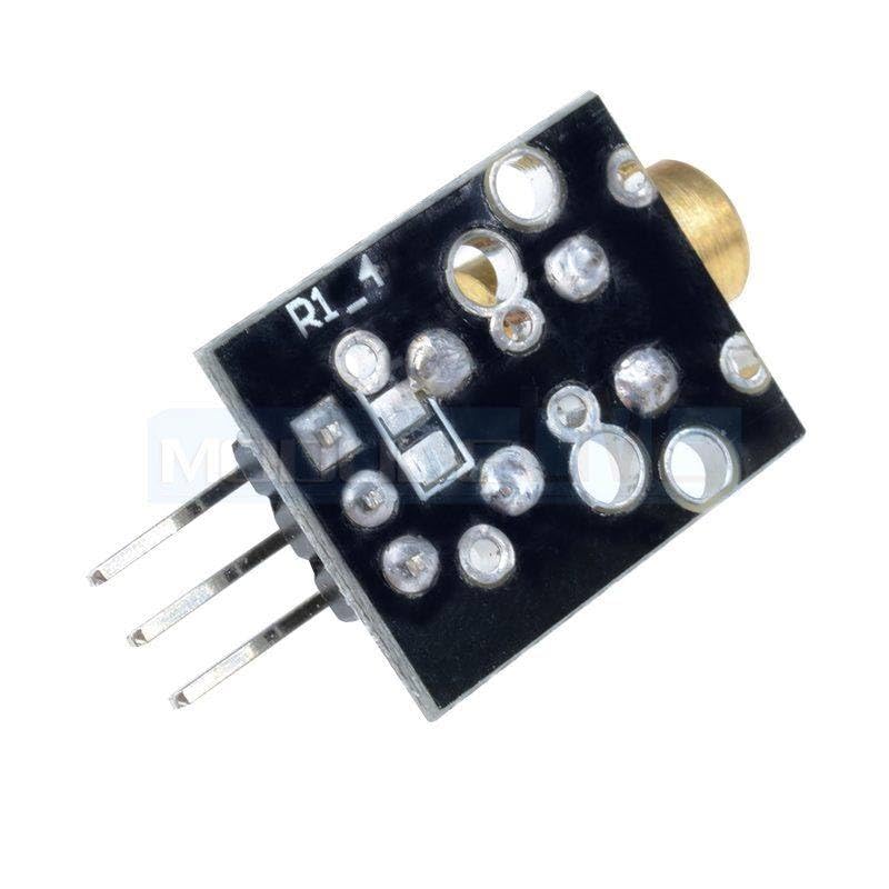 2PCS Laser Sensor Module 650nm 6mm 5V 5mW Red Laser Dot Diode Copper Head for