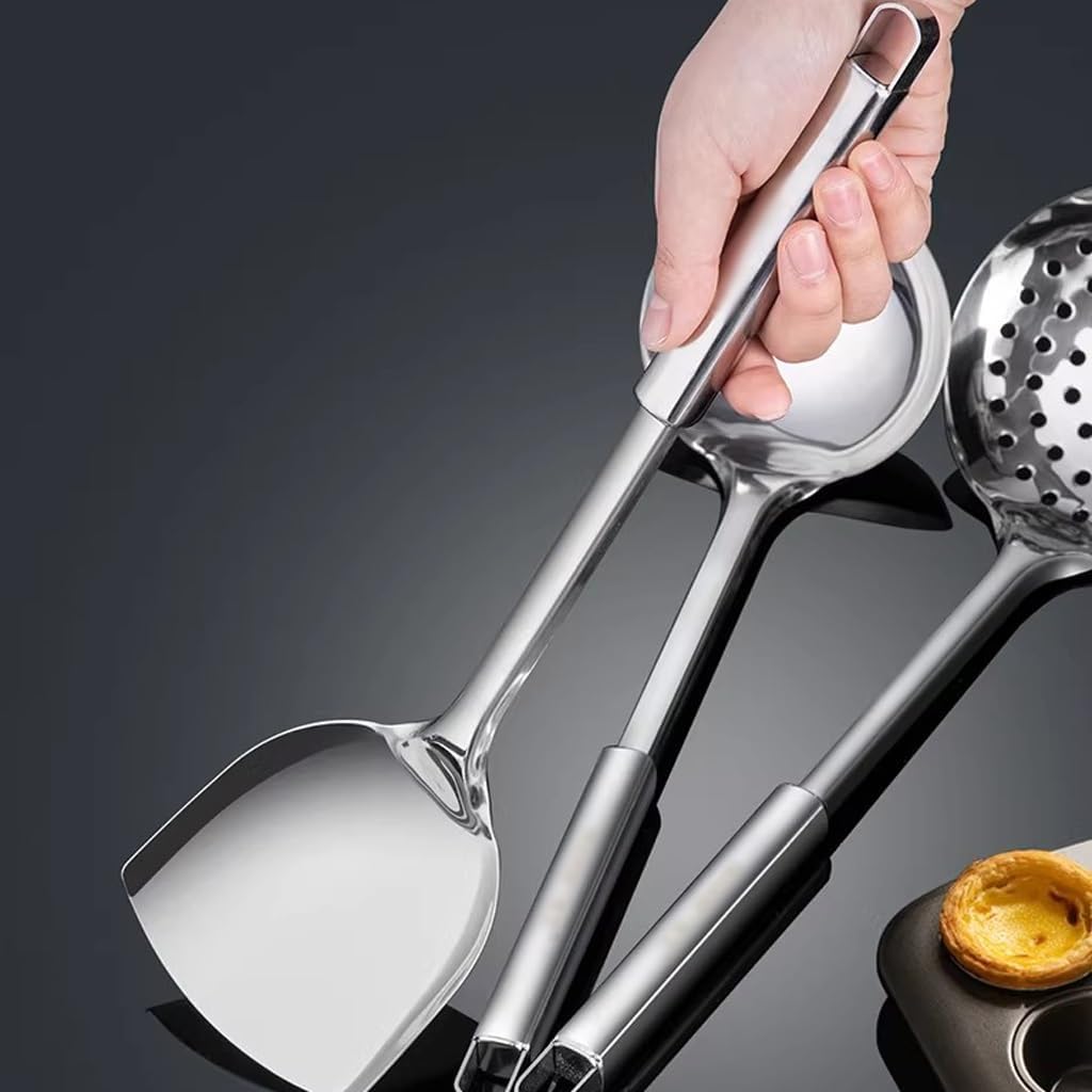 Stainless Steel Anti-scalding Handle Kitchen Utensils Set Kitchen Household Cooking
