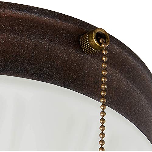 Image of Metal Pull Chain Switch Zing Ear ZE-109M Heavy Duty, Bronze | Durable 2 Wire Ceiling Fan Light ON /OFF Control Replacement for Hunter Ceiling Fans Wall Lamps Cabinet Light