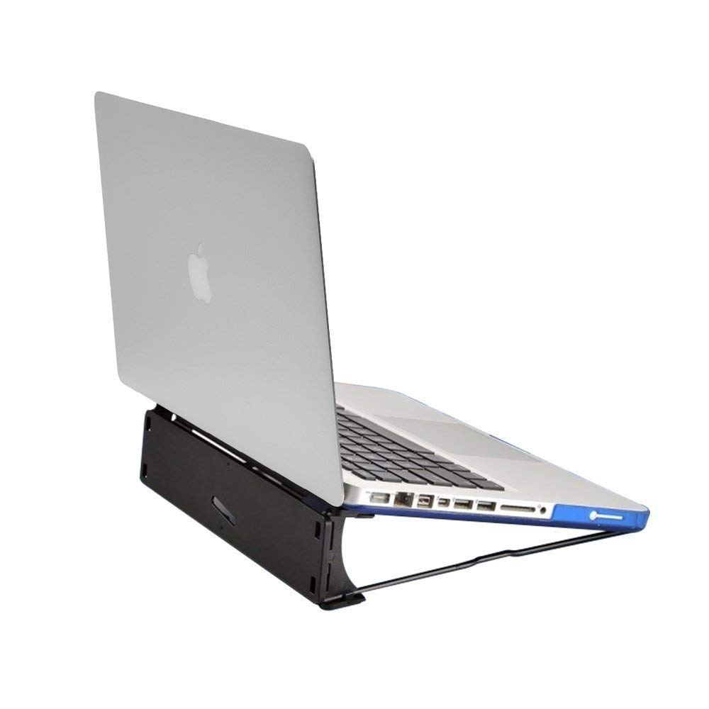 ASHNIT Portable Laptop Mount, Laptop Holder, Notebook Tablet Riser Compatible with 13-18 Inch Laptop Notebook