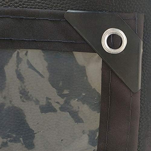 Tela de plástico ventana balcón impermeable y cortavientos OKUOKA 4
