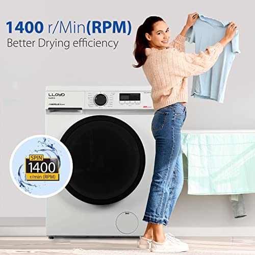 Image of Lloyd Havells- 7.0 Kg Fully Automatic Front Load Washing Machine (Glwmf70Wc1 White)