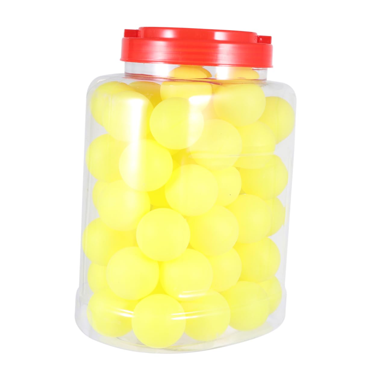 ARTSEWPLY 60pcs Table Tennis Light Yellow Sports for Home and for Beginners and Competitive Games for Family Fun