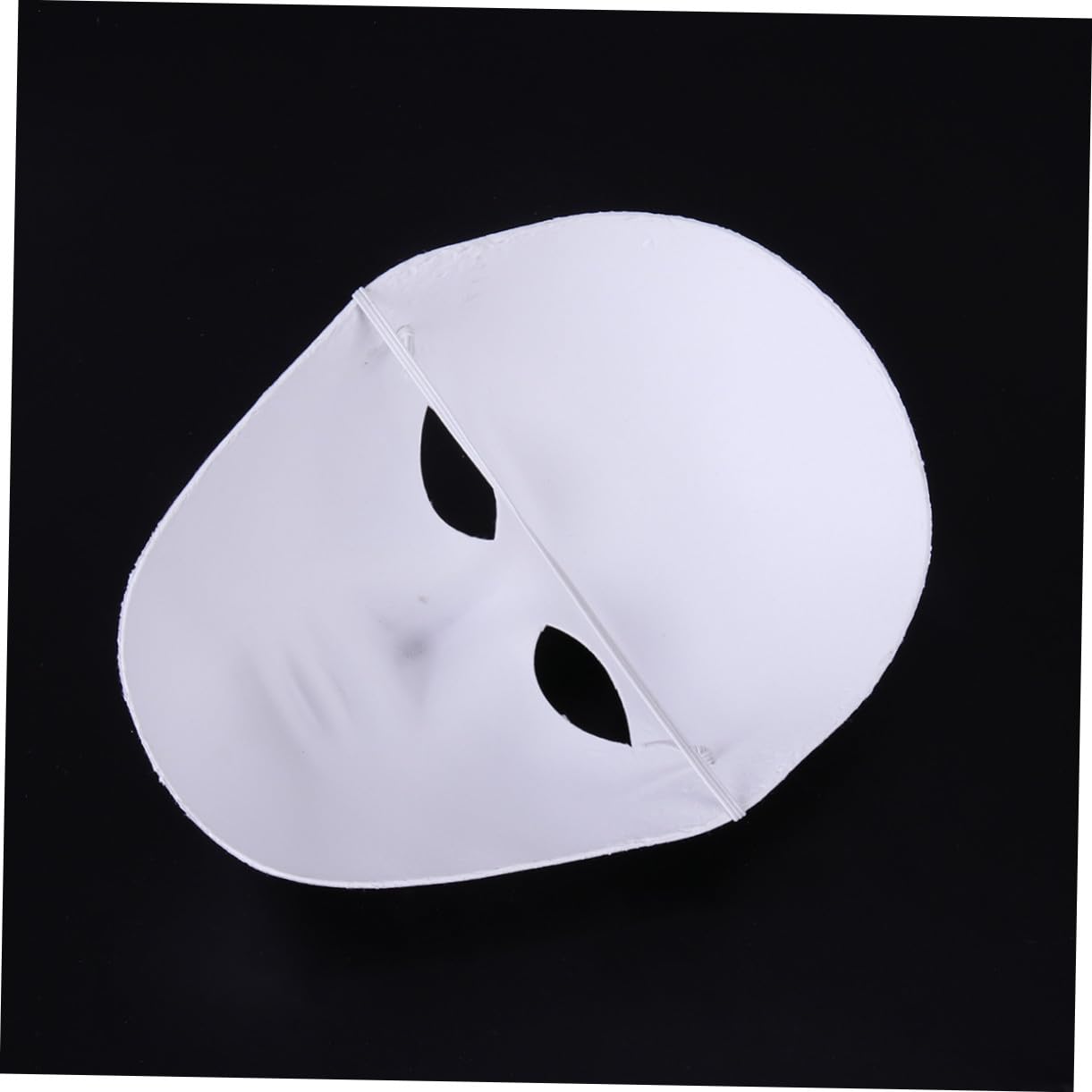 FRCOLOR 12 Maschere Vuote per Dipingere Mano Maschere Spaventose Halloween per Feste Mascherate Costume Hip Hop per Party Carnevale e Cosplay