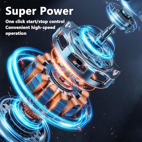 Image of Electric Spin Scrubber,5 Heads Handheld Power Scrubber Electric Cleaning Brush,3 Adjustable Speeds Waterproof Electric Spin Scrubber Cordless Brush for Kitchen Bathroom Tile Bathtub,Toilet,Window