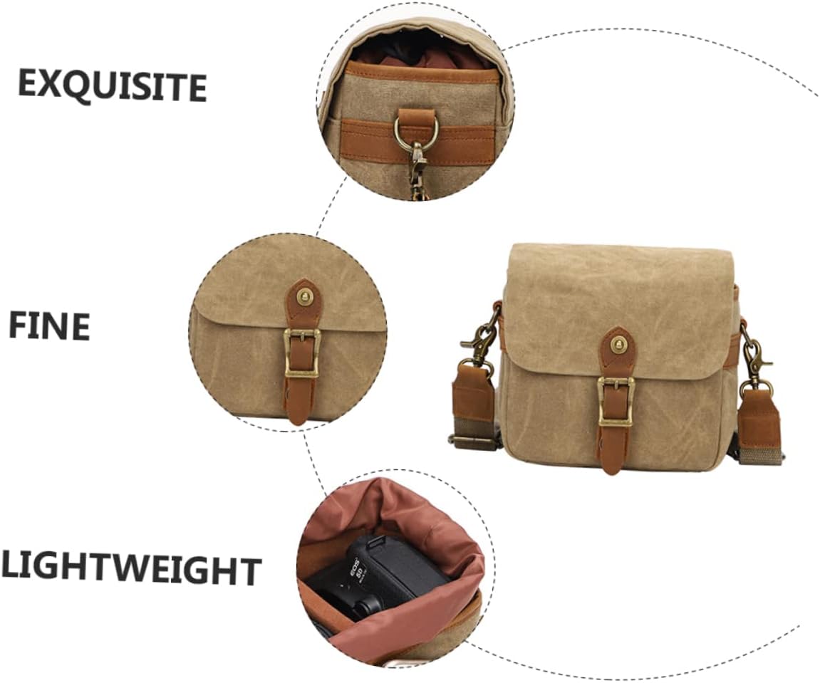 1pc Portable Camera Storage Bag for and Mirrorless Cameras Lightweight Travel Carrying Case -open Design for Outdoor Adventures