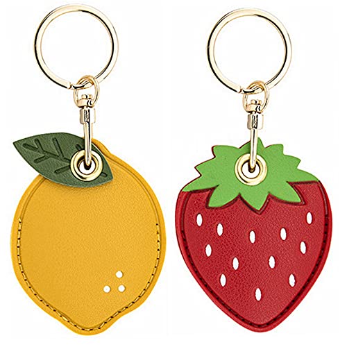 Étuis en cuir 3 en 1 pour Apple AirTag et Galaxy SmartTag (Lot de 2)
