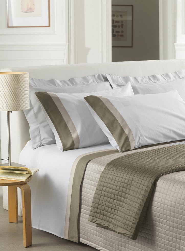 Lenzuola King Size In Puro Cotone Stampa A Mano – Peepul Tree Jaipuri – 2 Federe – 228x274 Cm – Tessuto 210 Fili - 4