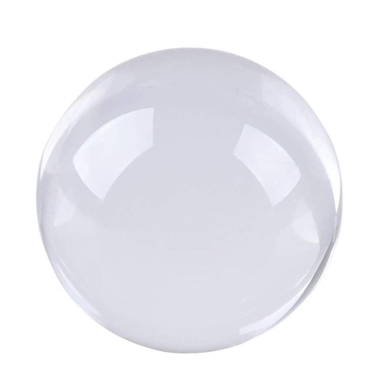 AARTERZZA Clear Crystal Ball Sphere with Stand,Large K9,Witchcraft and Magical Accessory for Gifts, Photography, Home Office Decor,20cm/7.9in