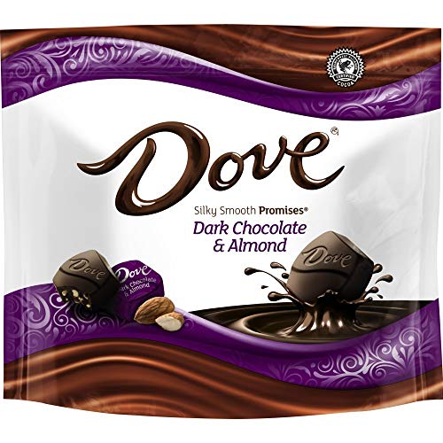 dove promises dark chocolate - DOVE PROMISES Almond Dark Chocolate Candy 7.61-Ounce Bag (Pack of 8)