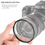 NEEWER 67mm ND Lens Filter Kit with Storage Case & Cleaning Cloth, UV CPL ND4, Multicoated Optical Glass, Aluminum Alloy Frame, Circular Polarizing Neutral Density Filter Set for Camera Lens