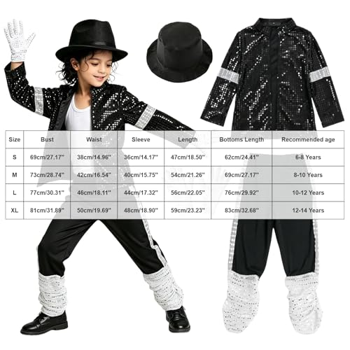 Ensemble Roi de la Pop Garçon : Solution Costume Complet pour Spectacle - 3