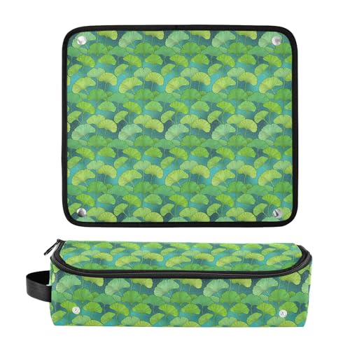 Bolsa de viaje para herramientas de cabello para mujer con almohadilla resistente al calor, estuche portátil para planchas, alaciadoras y rizadores, bolsa de almacenamiento esencial para mujeres miniatura 3
