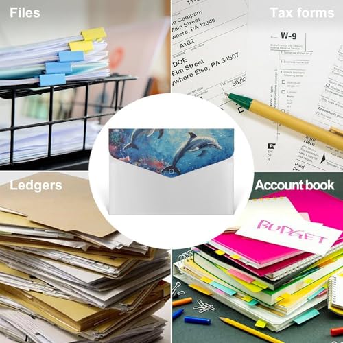 Classeur extensible 6 poches portable pour protéger vos documents du bureau