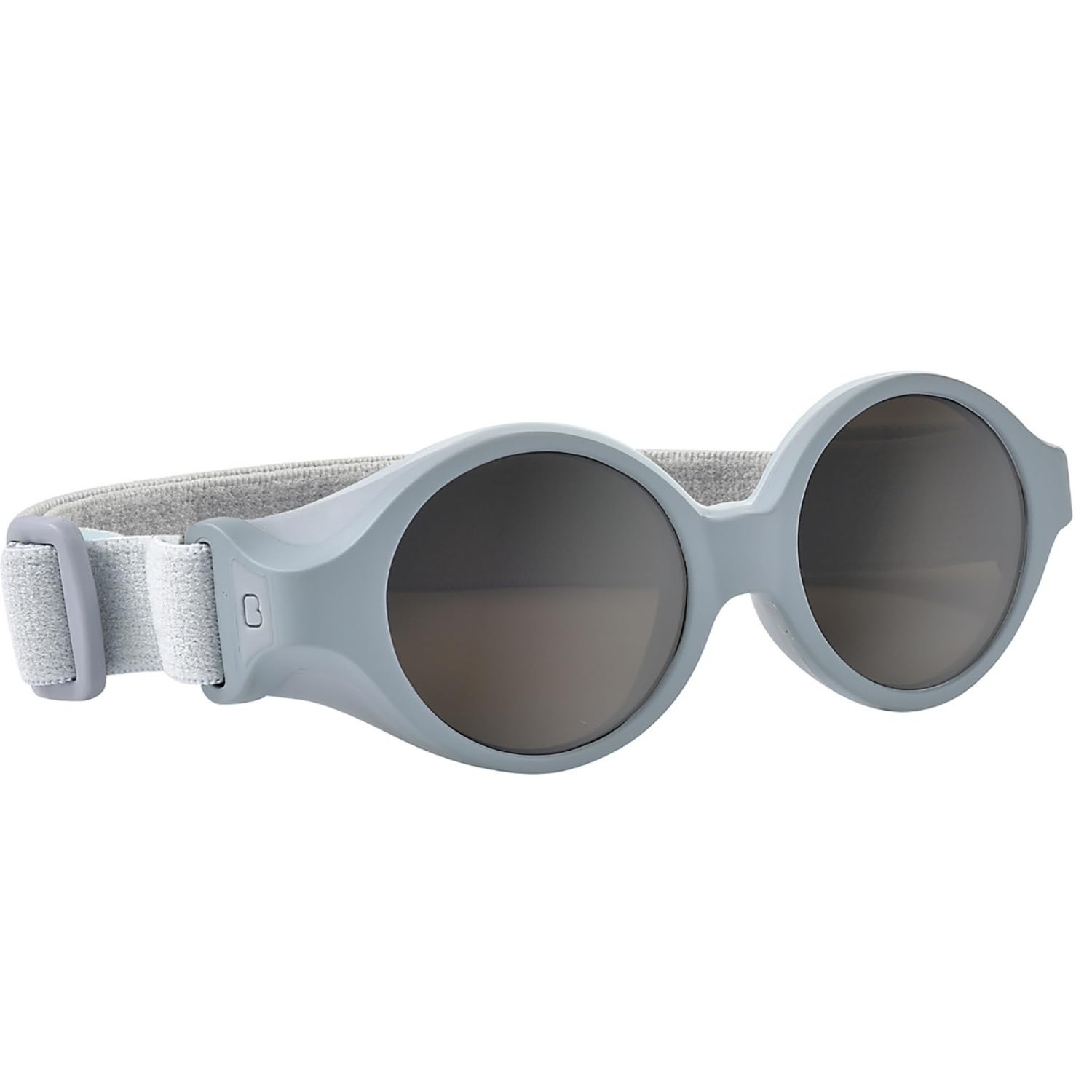BÉABA, Sunglasses for Babies Aged 0-9 Months, 100% UV Protection - CAT 4, Side Protection, Optimal Comfort, Adjustable Elastic Band, Pebble