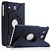 Infiland Samsung Galaxy Tab E 8.0 Case, 360 Degrees Rotating Stand Case Cover for Samsung Galaxy Tab E SM-T377 4G LTE 8-Inch Tablet Only, Navy