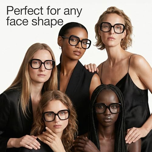 Image of miyya Blue Light Blocking Glasses for Women, Blue Light Glasses for Women Oversized Fashion Glasses