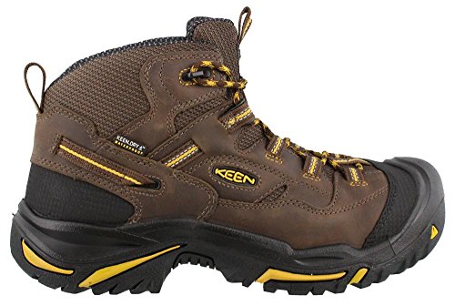 KEEN Utility - Men's Braddock Mid Waterproof (Steel Toe) Work Boots