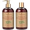 SheaMoisture-Manuka-Honey-Mafura-Oil-Intensive-Hydration-Shampoo-Conditioner-Set-of-2-13-fl-Oz-each Shea Moisture Shampoo and Conditioner Set, Manuka Honey, Mafura Oil, Baobab Oil & Fig Extract, Hydrate + Replenish, Vitamin C, Sulfate Free & Hair Color Safe, Deep Conditioning, 13 Fl Oz Ea