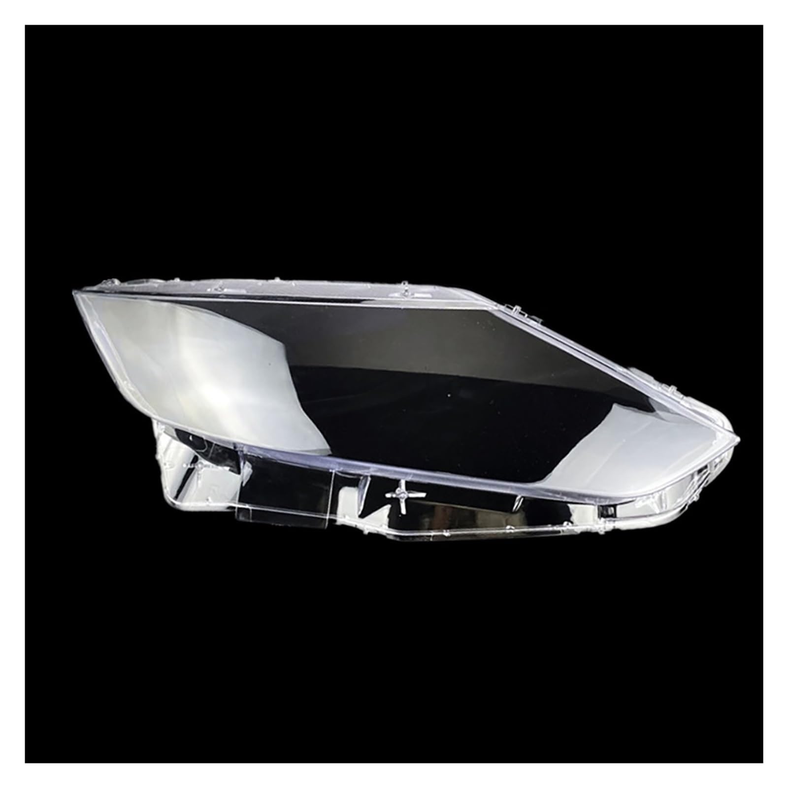 Copertura for fari anteriori auto compatibile for Nissan Qashqai 2016 2017 2018 Paralume for fari auto Coprilampada Lente in vetro for fari anteriori(Left)
