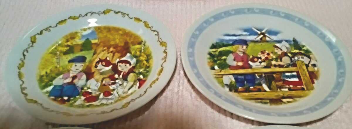 Amazon.co.jp: 世界名作劇場フランダースの犬の絵皿6点セット景品用 
