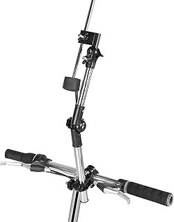 Pwshymi 360Â° Adjustable Umbrella Stretch Mount Stand Holder Baby Stroller Pram Bicycle Chair Outdoor Umbrella Base and Mount Umbrella Clamp Umbrella Stands for Outside(Black)