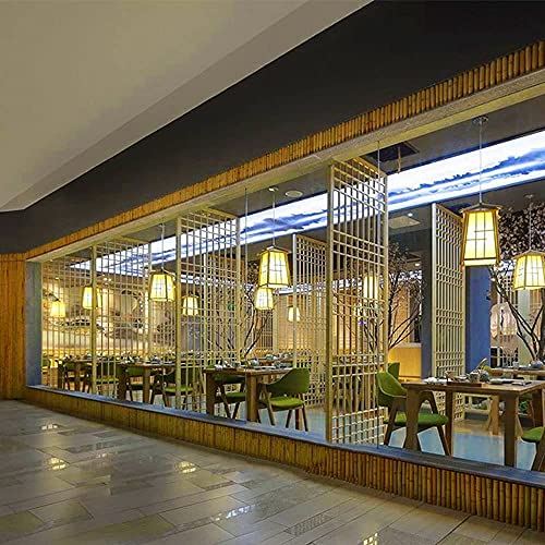 Lámpara de ratán natural para comedor pastoral y salones rústicos inspirados en el sudeste asiático 4