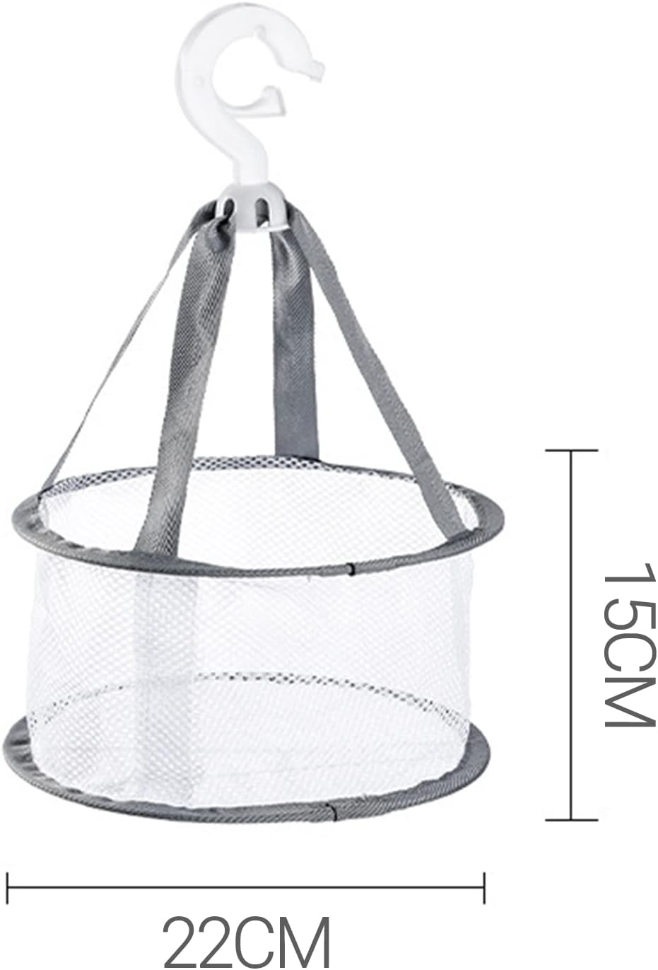 SooGree 2PCS Makeup Brush Dryer Hanging Mesh Rack Basket for Makeup Tool
