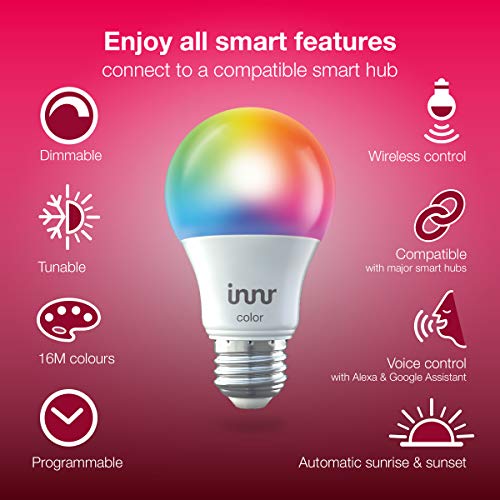 Innr AE 280C-2 E26 Smart Led Bulb White & Color thumb #7