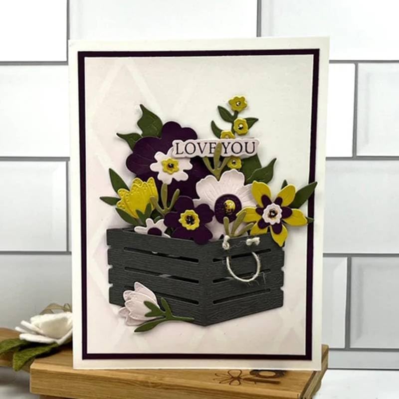 Miniatura 4 de Troquel de corte de metal para álbumes de recortes, plantillas duraderas para álbumes de recortes, álbumes de fotos, tarjetas de papel decorativas,