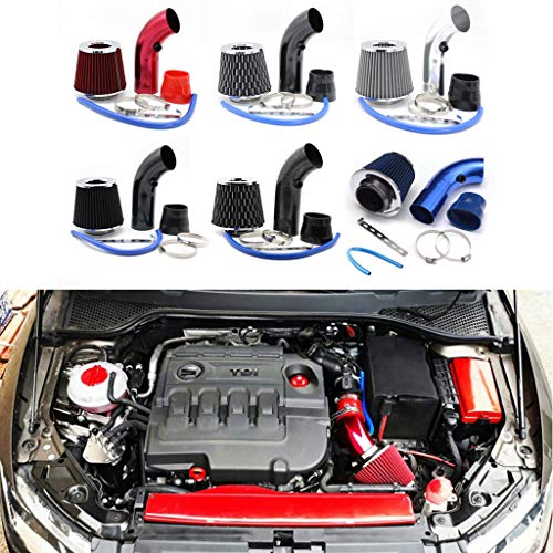 Jilin Kit de tubo de indução de entrada de ar frio universal de 76 mm para carro de corrida de carro