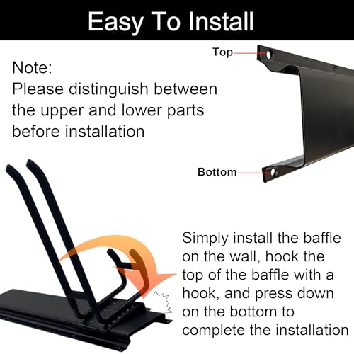 esmusssein Skiaufbewahrung Skihalter für 10 Paare Ski Snowboard Rack Wandhalterung, Haus und Garage Ski Storage Rack Wandhalterung