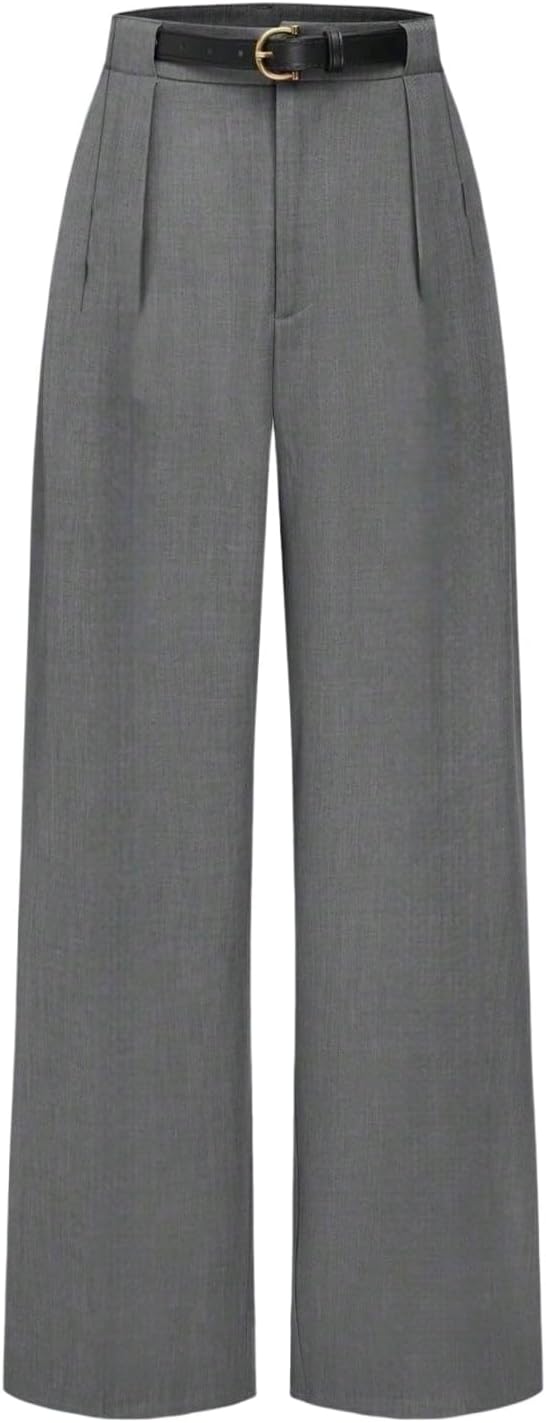SOLY HUX Elegante broek voor dames, hoge taille, kantoor SOLY HUX Elegante broek voor dames, hoge taille, kantoor