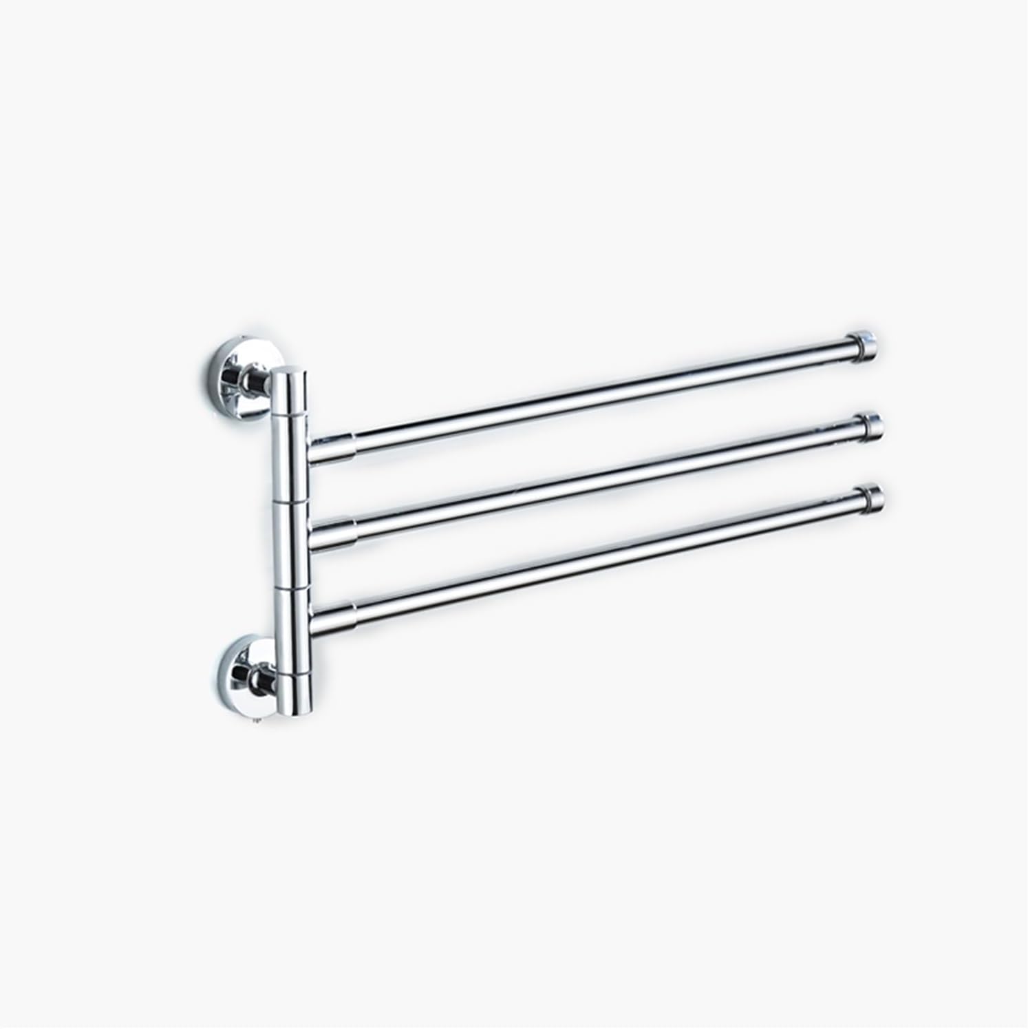 Metal Towel Bar Rotating Towel Rack Bathroom Kitchen Wall-Mounted Towel Polished Rack Holder L112 L113 L114(L114)