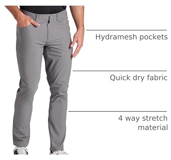 Puma Golf Men's 101 5 Pocket Pant, Slate Sky