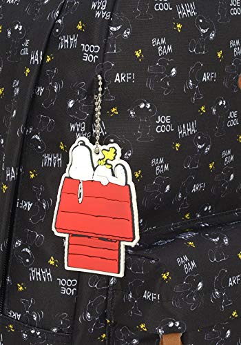 Mochila escolar feminina Snoopy luxcel MS45883sn vermelha